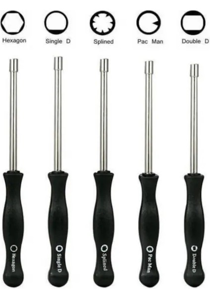 Fgd Karbüratör Ayar Tornavidası 5'li Set