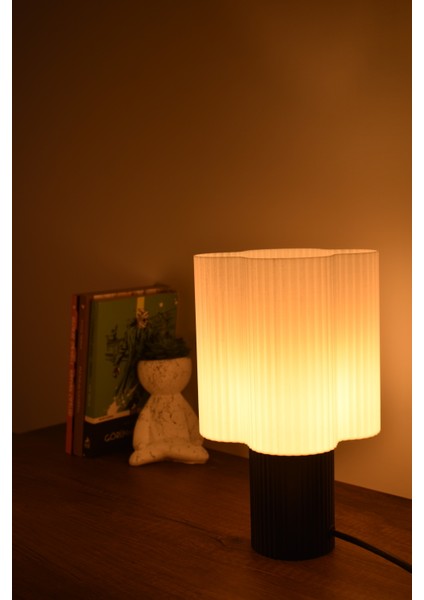 Luminara Modern Siyah Abajur