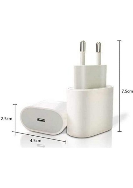 Apple Samsung Orjinal 20 Watt Type-C Pd Hızlı Şarj Başlık Adaptör Garantili