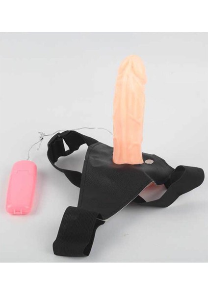 Cazibe Shop Titreşimli Belden Bağlamalı Realistik Penis Wear