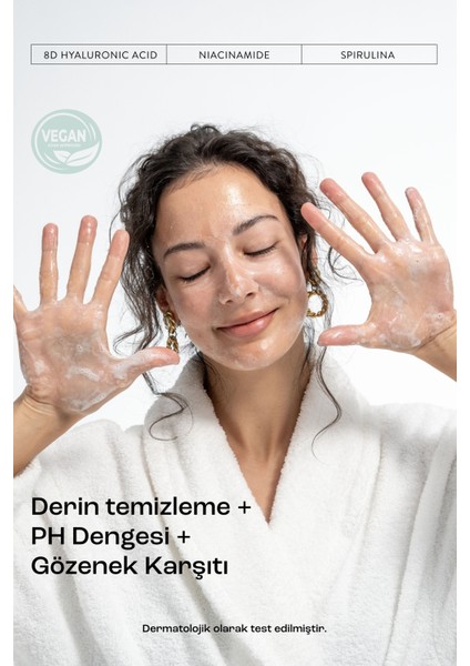 Marine Algae Sebum Ph Dengeleyici Günlük Temizleme Jeli 200 ml modelleri
