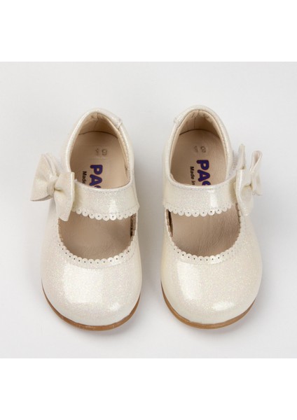 Doria Kız Bebek Soft Tabanlı Sedef Simli Rugan Babet AB1001-11 modelleri