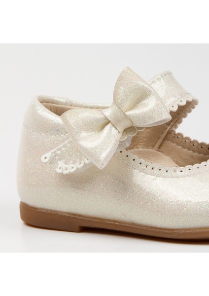 Doria Kız Bebek Soft Tabanlı Sedef Simli Rugan Babet AB1001-11 fırsatları