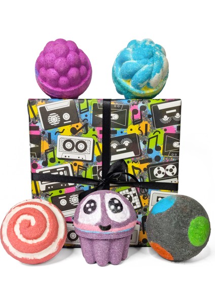 Banyo Bombası Hediye Paketi (5li Set Banyo Topu/bath Bomb)