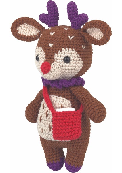 Tığ Işi Amigurumi Yapım Kiti (Didi The Little Reindeer)