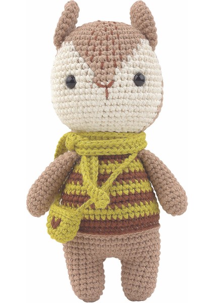 Tığ Işi Amigurumi Yapım Kiti (Susu The Squirre)