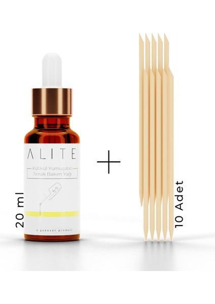 Tırnak Bakım Paketi (Güçlendirici, Besleyici Tırnak Bakım Yağı + Ahşap Tırnak Eti Itici) fiyatları