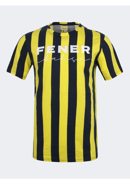 Erkek Trıbun Çubuklu Tshırt