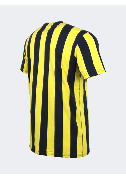 Erkek Trıbun Çubuklu Tshırt