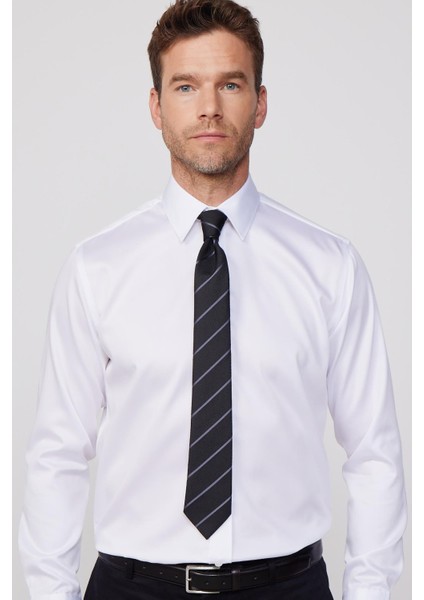 Klasik Fit Non Iron Beyaz Erkek Gömlek fiyatları