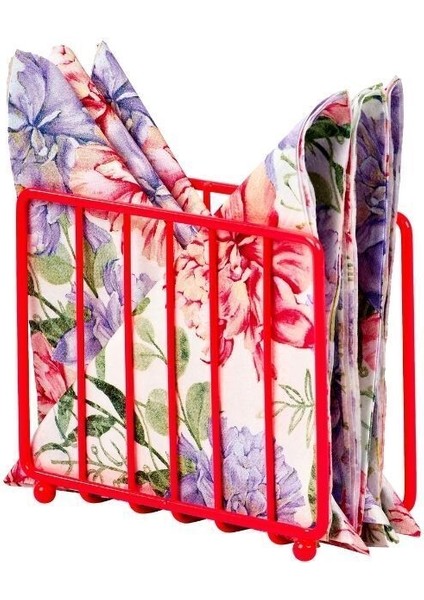 Pembe Masa Üstü Metal Paslanmaz Kafesli Peçetelik fiyatları