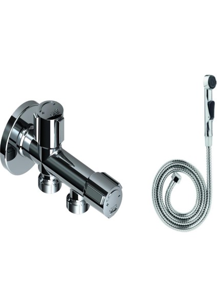 Çiftli Taharat Ara Musluk CTM01 ve Sprey Seti STS06