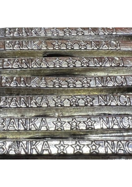 Çubuk Kalay Saf Kalay Banka Naci