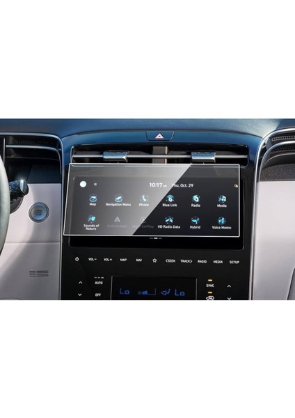 Hyundai Tucson 10.25 Inç Mat Ekran Koruyucu Multimedya 2021 Şeffaf fırsatları