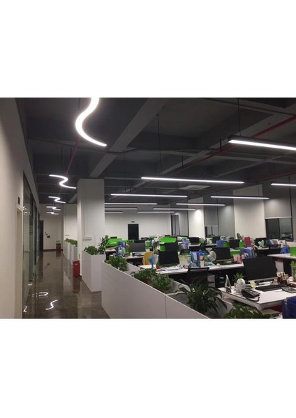 Lineer Sıvaaltı Gömme Pcb LED Profil Armatür 100-37 Mm. fiyatları