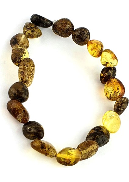 Damla Yosun Kehribar El Işi Kadın Doğal Taş Bileklik fiyatları