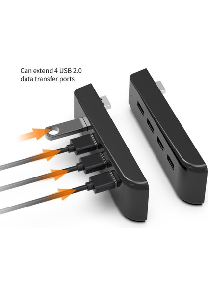 Pc Ps5 Usb-Hub Çoklayıcı 4 Portlu