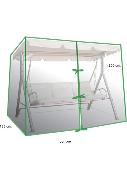 Homaks Salıncak Koruma Örtüsü 200X185 H: 200