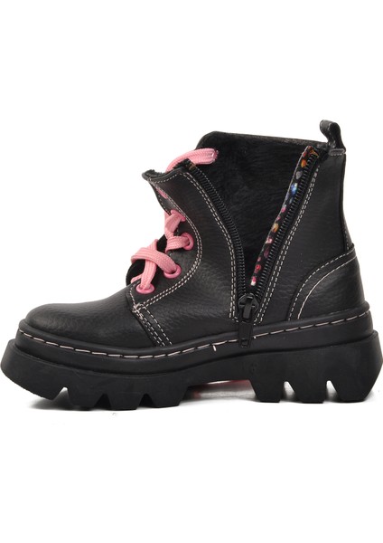 Ayakmod Şng 2301999-P Siyah-Fuşya Içi Kürklü Kız Çocuk Bot fırsatları