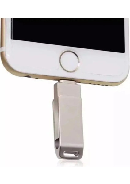 Iphone - Pc Uyumlu 64/128 GB Otg Flash 3.0 USB Data Bellek fiyatları