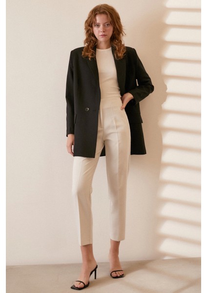 Skinny Kumaş Pantolon Beyaz indirimleri