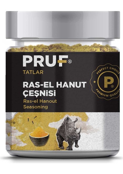 Ras-El Hanut Çeşnisi Ras-El Hanout Seasoning 145 gr Sağlıklı Cam Kavanoz