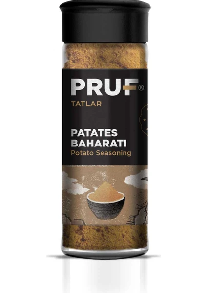 Patates Baharatı Patato Seasoning 45 gr Sağlıklı Cam Şişe