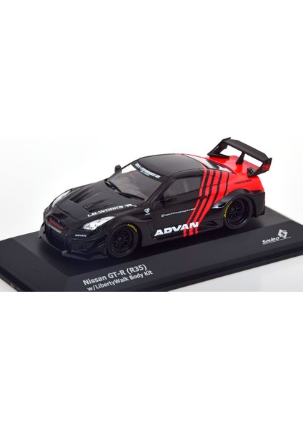 Nissan Gtr R35 Liberty Walk Body Kit 2022 Black Red