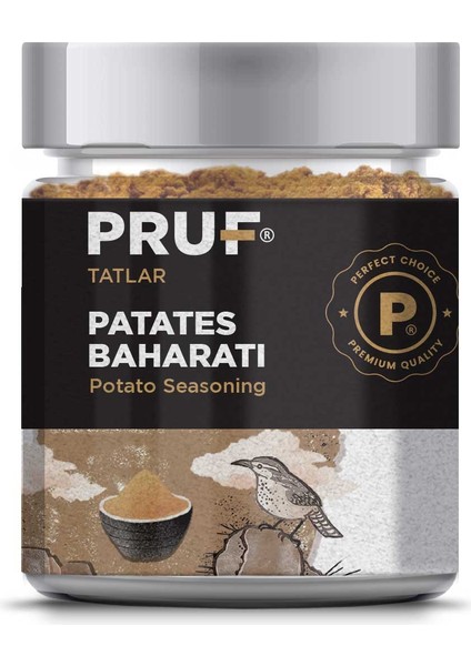 Patates Baharatı Patato Seasoning 145 gr Sağlıklı Cam Kavanoz