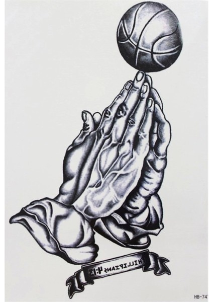 Geçici El Basketbol Dövme Tattoo