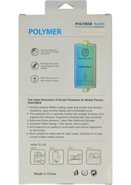 Apple iPhone Xs Polymer Nano Ekran Koruyucu