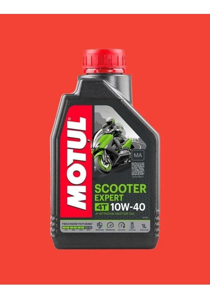 Scooter Expert Ma 10W40 4t Ma Motor Yağı1 Litre