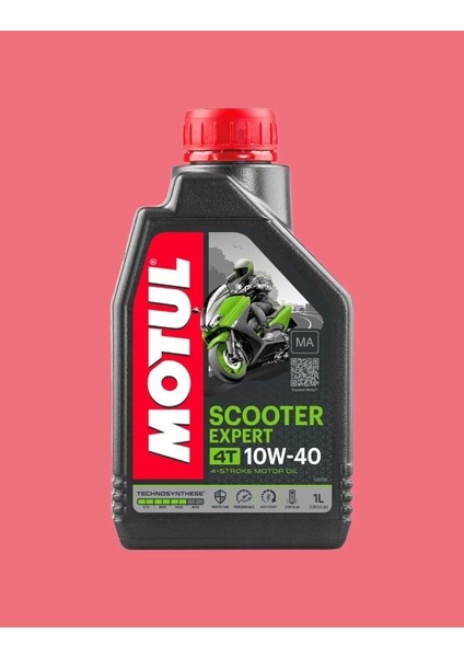 Scooter Expert Ma 10W40 4t Ma Motor Yağı1 Litre