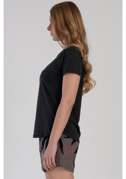 Kadın Kısa Kol Şortlu Pijama Takım modelleri