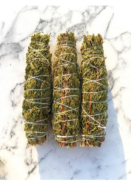 Ardıç Tütsü Seti 3 Adet Enerji Arınma Nazarlık Ritüel Juniper Berry Incense Set fiyatları