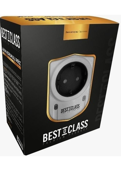 Asafonline-Bestoclass Silverline Uyumlu Akım Korumalı Priz