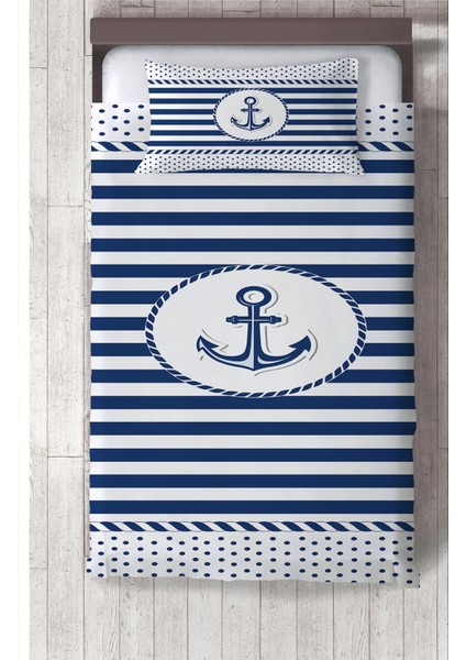 Gemici Desen Çocuk Odası Yatak Örtüsü