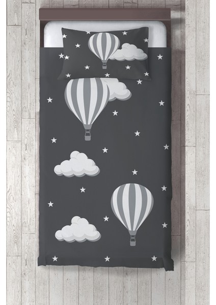 balonlu Çocuk Odası Yatak Örtüsü TLAY-103