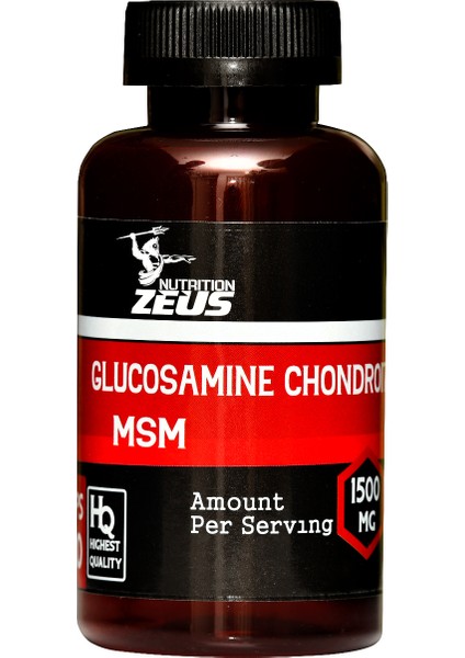 Zeus Nutrition Glucosamine Chondroitin 120 Kapsül