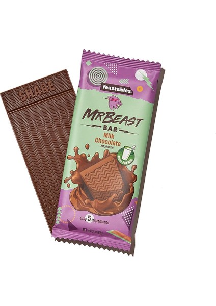 Mr Beast Milk Chocolate Bar 60 gr