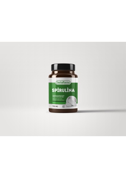 Spirulina İçeren Takviye Edici Gıda 60 Tablet