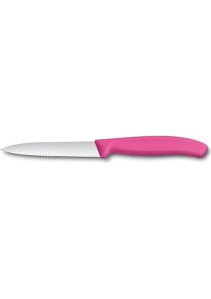 Pembe Sebze Bıçağı Tırtıklı (8 Cm) fiyatları