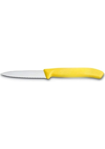 Sarı Sebze Bıçağı Tırtıklı (8 Cm) modelleri