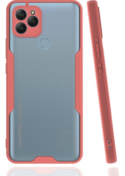 General Mobile Gm 21 Kılıf Platin Silikon - Pembe