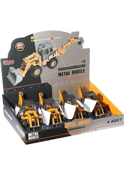 SZT-8881 Sürtmeli Metal Inşaat Aracı 1:55 -Vardem