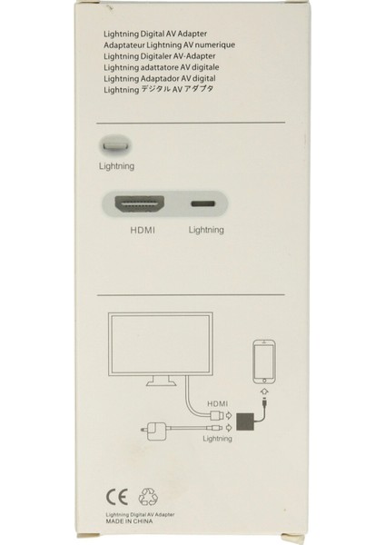 Apr 24 Iphone Hdmı Adaptör - Beyaz 277097