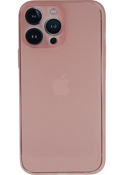 Apple iPhone 13 Pro Kılıf Pp Ultra Ince Kapak - Pembe