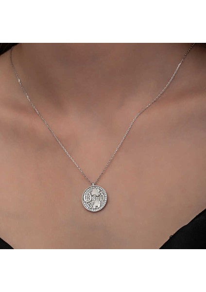 925 Ayar Gümüş Fil Motifli Şans Kadın Kolye indirimleri