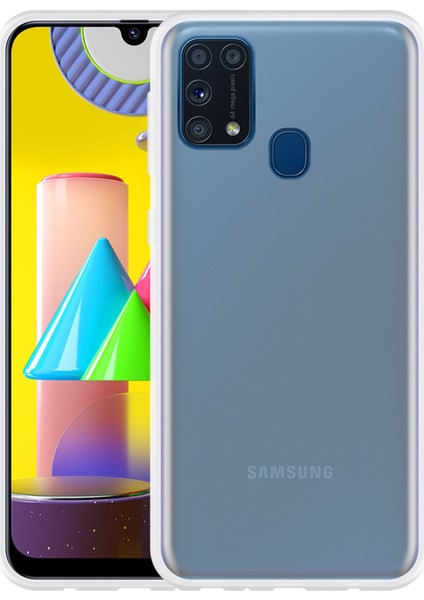 Samsung Galaxy M31 Kılıf Lüx Şeffaf Silikon