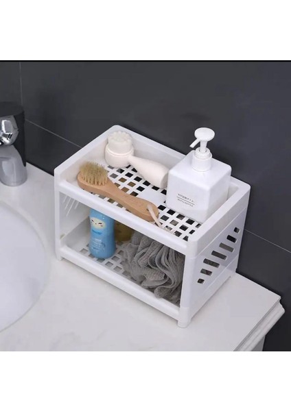 2 Katlı Makyaj Malzeme Düzenleyici Organizer fiyatları